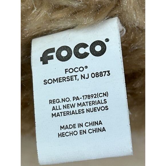 Michigan Spartans 10" Plush Teddy‎ Bear Forever FOCO Stuffed Animal Brown NEW - Picture 8 of 8